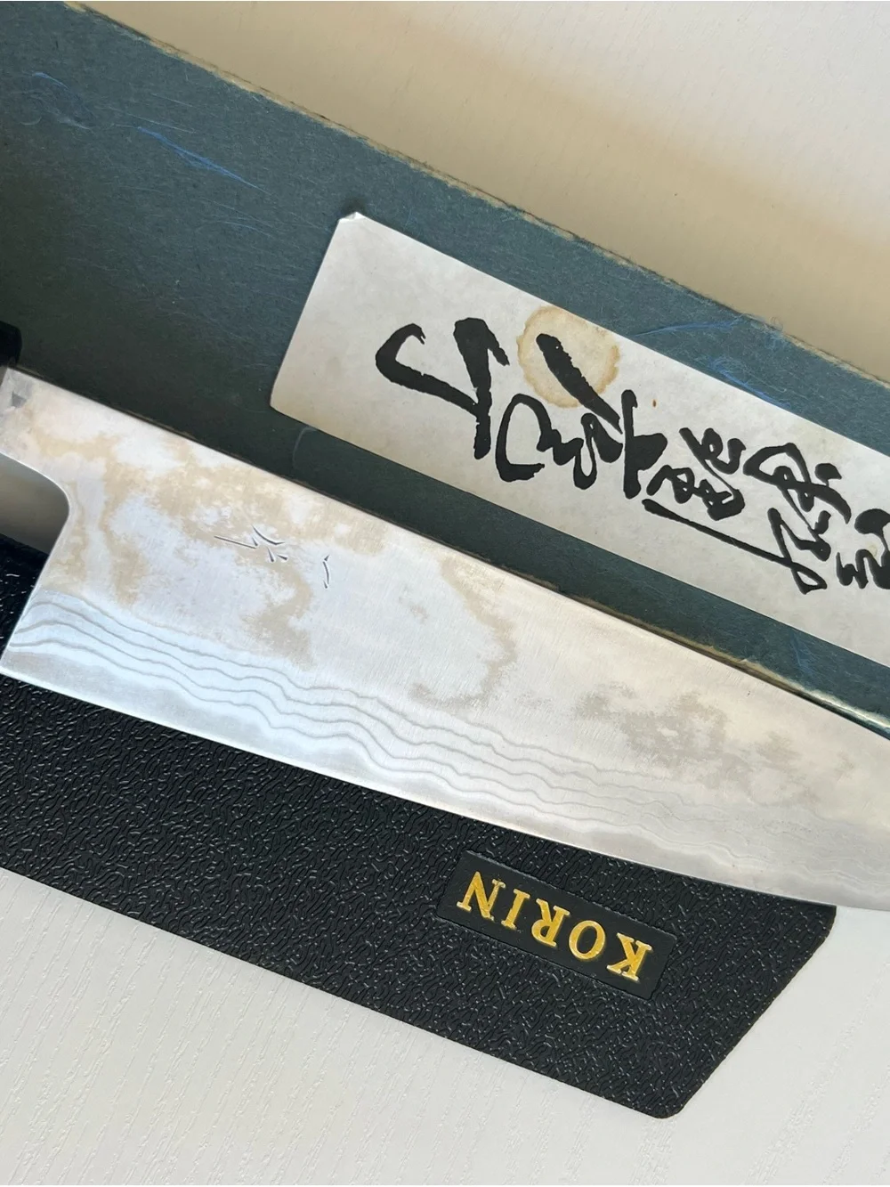 Hitohira GR blue #2 Damascus Gyuto (210mm) kitchen knife